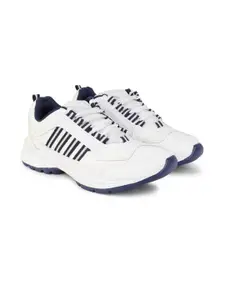 DRACKFOOT Men White Round Toe Casual Shoes