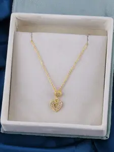 DressBerry Women Gold Plated Chian With Pendant