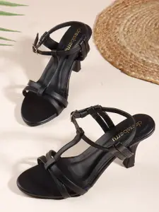 DressBerry Work Slim Heeled Peep Toes