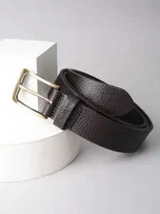 Van Heusen Men Textured Leather Belt