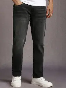 Louis Philippe Jeans Men Slim Fit Mid-Rise Light Fade Jeans