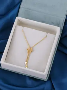 Sangria Women Gold Plated Chian With Pendant