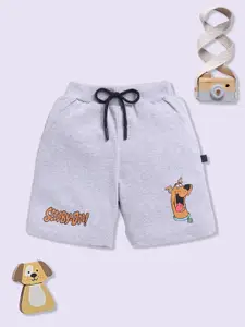 YK X Minute Mirth Boys Printed Cotton Shorts