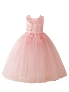 StyleCast x Revolte Girls Embroidered Gathered or Pleated Fit and Flare Dress