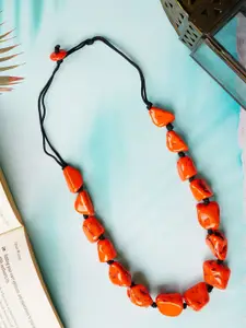 Bamboo Tree Jewels Necklace