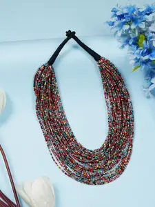 Bamboo Tree Jewels Necklace