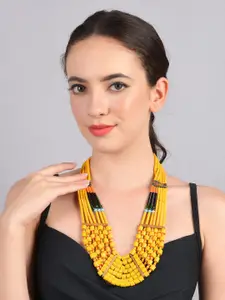 Bamboo Tree Jewels Necklace