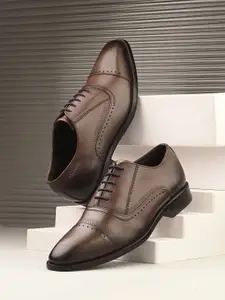 Valentino Men Genuine Leather Formal Oxfords Shoes