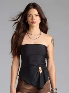 StyleCast x Revolte Strapless Tank Crop Top