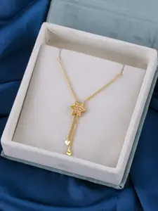 Sangria Women Gold Plated Chian With Pendant