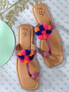 Zebba Women One Toe Flats