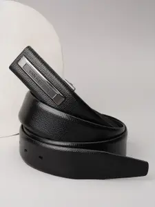 Van Heusen Men Textured Leather Belt