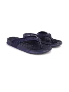 PENNEN Women Solid Blue EVA Thong Flip-Flops