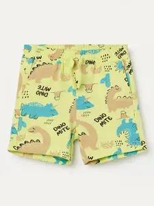Juniors by Lifestyle Boys Cotton Printed Shorts