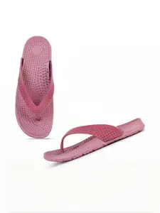 PENNEN Women Purple EVA Thong Flip-Flops