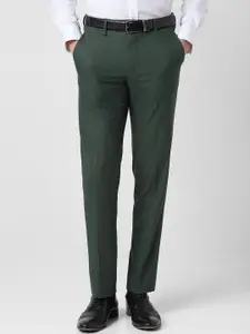 Van Heusen Men Mid-Rise Slim Fit Trousers
