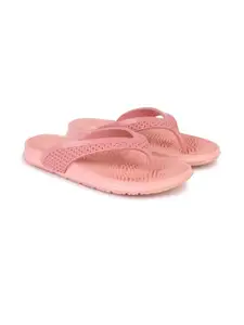 PENNEN Women Peach EVA Thong Flip-Flops