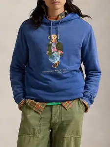 Polo Ralph Lauren Women Graphic Printed Hooded Pullover Sweatshirt