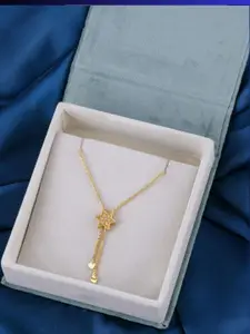 Sangria Women Gold Plated Chian With Pendant