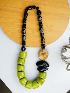 Bamboo Tree Jewels Necklace