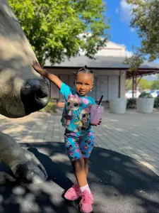 INCLUD Girls Cartoon Printed T-Shirt With Shorts