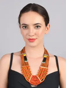 Bamboo Tree Jewels Necklace