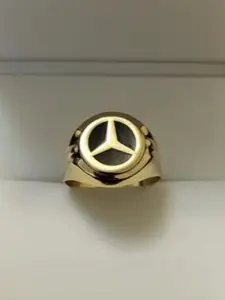 NEERAJYOTI Men Gold-Plated Finger Ring