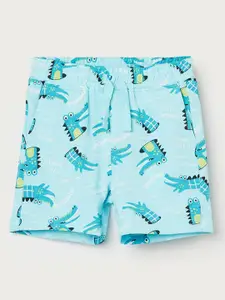 Juniors by Lifestyle Boys Graphic Printed Cotton Shorts
