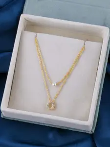 sangria Women Gold Plated Chain With Pendant