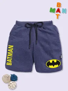 YK X Minute Mirth Boys Batman Printed Cotton Shorts
