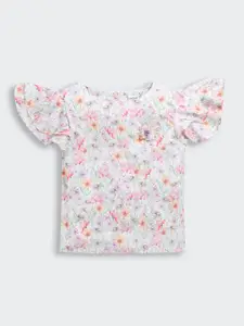 Tiny Girl Floral Print Regular Top