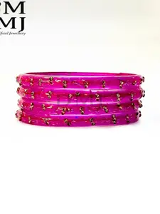 DMJ Pink Brass  Bangle