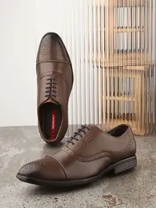 Valentino Men Textured Formal Oxfords