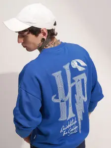 HIGHLANDER Men Typography Printed Round Neck Pullover Sweatshirt