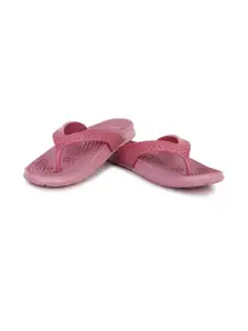 PENNEN Women Purple EVA Thong Flip-Flops