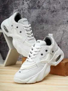 HIDA Men Lace-Ups Running Non-Marking Shoes