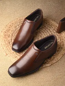 Valentino Men Leather Formal Slip On Shoes
