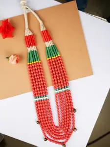 Bamboo Tree Jewels Necklace