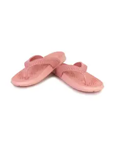 PENNEN Women Peach Thong Flip-Flops