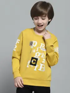 Monte Carlo Boys  Round Neck Full Sleeve Printed Sweatshirt