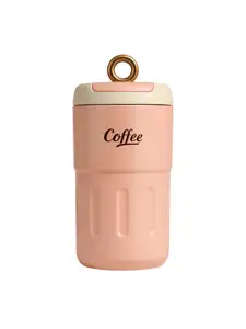 iSWEVEN Pink Single Stainless Steel Solid Double Wall Vacuum Water Bottle