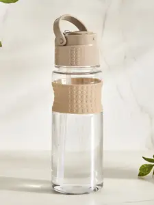 Home Centre Atlantis Dune Bally Beige & Transparent Sipper Water Bottle 620ml