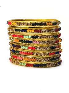 DMJ Multi Plastic  Bangle