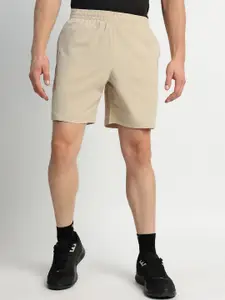 Reebok Men Brand Logo Printed Mid Rise Knee Length Sports Shorts