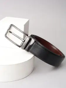 Van Heusen Men Textured Leather Formal Belt