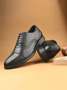 Valentino Men Textured Formal Oxfords