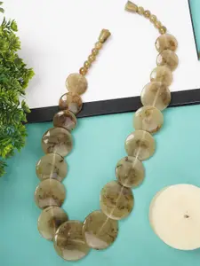 Bamboo Tree Jewels Artificial Beaded Necklace
