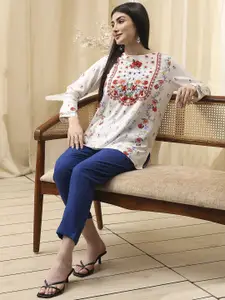 Biba Floral Printed Kurti
