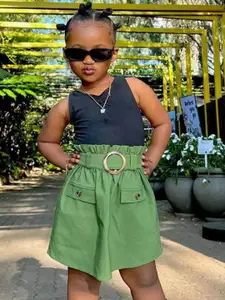 INCLUD A-Line Straight Mini Skirt