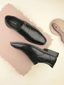 Valentino Men Leather Formal Slip-Ons